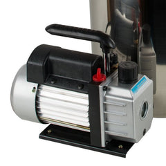 5 Gallon Stainless Steel Vacuum Degassing Chamber Silicone Kit w/3 CFM Pump Hose