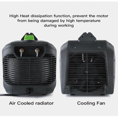 Refrigerant Recovery Machine ST-520D HVAC Portable Air Condition Compressor with Pipe Fitting 1/2 HP for CFC HFC HCFC