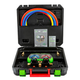 ST-B268 HVAC A/C Refrigeration Kit AC Manifold Gauge Set Auto Service Car Air Conditioning Repair Fluorine Filling Tool