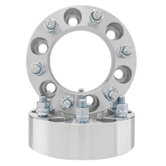 2pcs Professional Hub Centric Wheel Adapters for Nissan Armada/Titan/Pathfinder/Frontier/Xterra/Pickup 1987-2014 Infiniti QX56/QX4 1997-2014 Silver