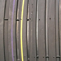 Set of(2) 16x6.50-8 4 Ply millionparts Rib Tire for lawn mower garden tractor