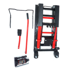 Motorcycle Dirt Bikes ATV 1500lbs Steel Lift Stand Red