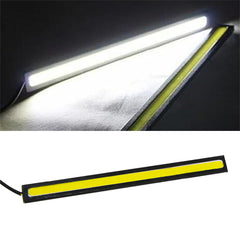 12V LED Light Bar DRL Daytime Running Light Fog Light COB Car Light Driving White