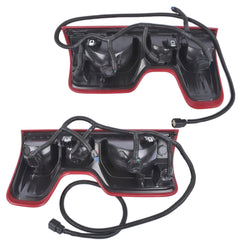 Pair Halogen Tail Lights Left & Right for Chevy Silverado 2500 3500 HD 2019-2023 85161936 84752984 85161937 84752985