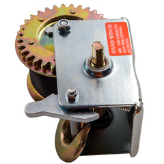 1 Left and 1 Right 2" Tow Dolly Lashing Winch Truck Rack Tie Down Strap Ratchet