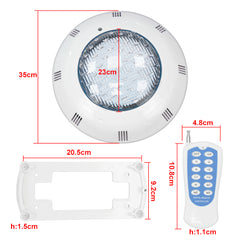 12V 45W RGB Pool Light Underwater LED Lights IP68 with Remote