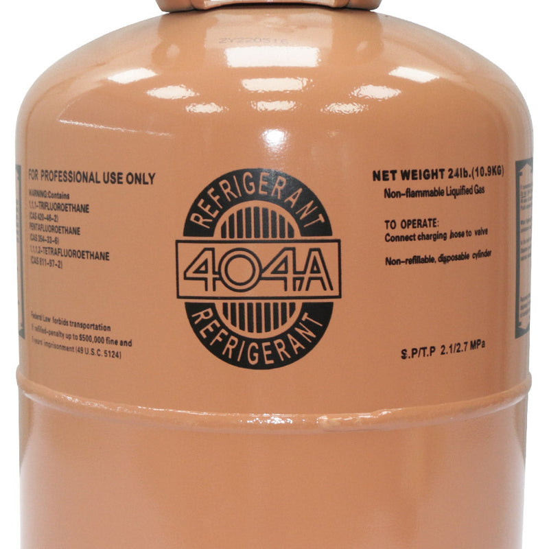 (Preorder for one month) 5 Cylinders R404A Refrigerant 24Lb (5 Cylinders $299/ea.)