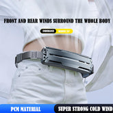 Ice Belt Portable Fan Wearable Waist Fan for Camping Outdoor Sports Travel Mini Usb Charging Cooling Fans