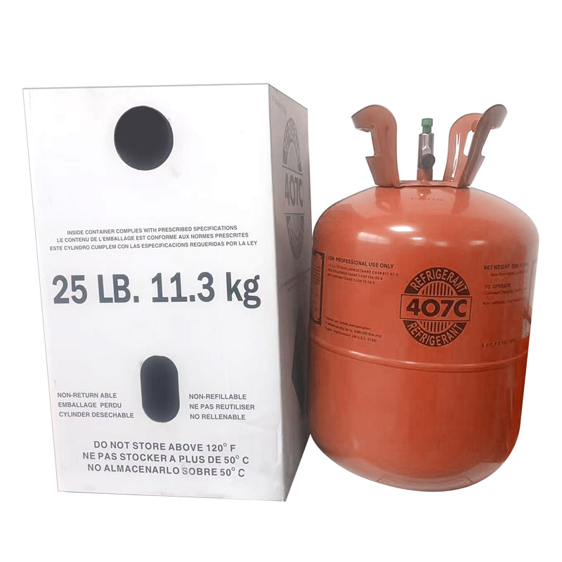 (Pre-sale-Shipping after 2 weeks) 20 Cylinders R407C Refrigerant 25Lb (20 Cylinders $279/ea.)