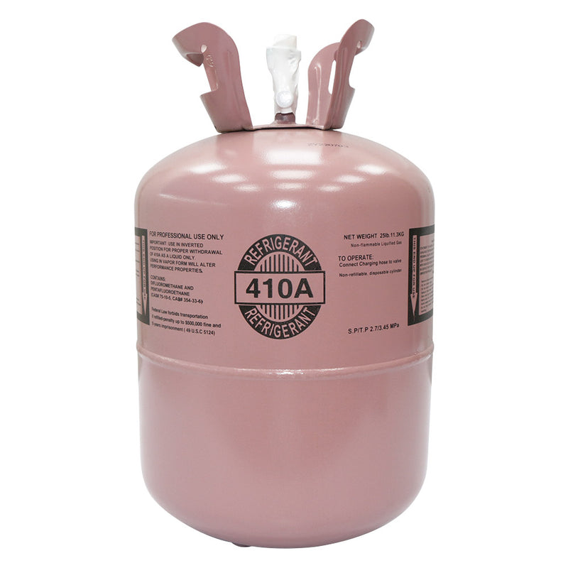 (Preorder for one month)  R410A Refrigerant 25Lb Steel Cylinder Packaging Tank Cylinder for Air Conditioners