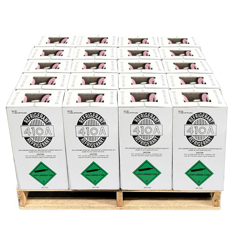(In Stock) 20 Cylinders R410A Refrigerant 25Lb (20 Cylinders $269/ea.)