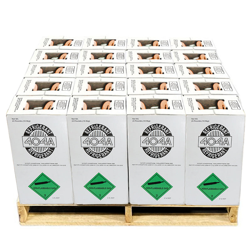 (Preorder for one month) 5 Cylinders R404A Refrigerant 24Lb (5 Cylinders $299/ea.)