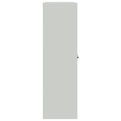 Steel Gray Office Cabinet 35.4x15.7x55.1 inches