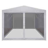 Versatile Party Tent 9.8 x 9.8 Feet with 4 Mesh Sidewalls