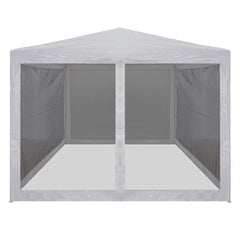 Versatile Party Tent 9.8 x 9.8 Feet with 4 Mesh Sidewalls