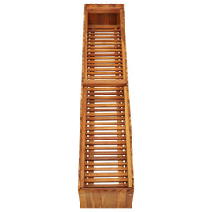 Solid Acacia Wood Raised Garden Bed 59x11.8x9.8