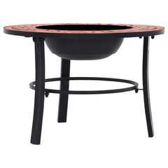 Mosaic Fire Pit Terracotta 26.8 Ceramic