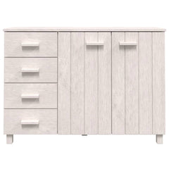 Sideboard HAMAR White 44.5x15.7x31.5 Solid Wood Pine HAMAR