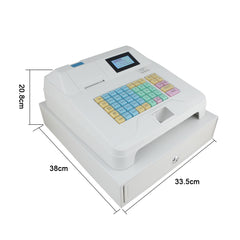 48 Keys LED Display Electric Cash Register Pos System with Drawer