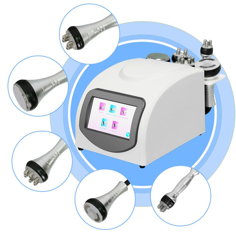 (Only sent to Europe) Body Shaping 40K Ultrasonic Cavitation New Slimming Machine 5In1