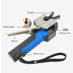 VEF-2 Automatic Lithium Battery Expander Copper Pipe Bell Mouth Air Conditioner Refrigerator Expander Refrigeration Tool