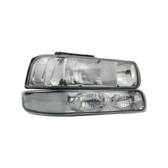 Headlights Assembly Fit For 1999-2002 Chevy Silverado 1500