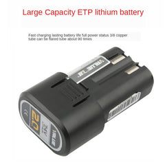 VEF-2 Automatic Lithium Battery Expander Copper Pipe Bell Mouth Air Conditioner Refrigerator Expander Refrigeration Tool