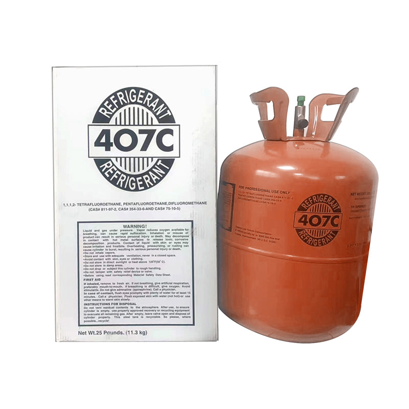 (Pre-sale-Shipping after 2 weeks) 20 Cylinders R407C Refrigerant 25Lb (20 Cylinders $279/ea.)