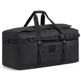 Tactical Duffle Bag 100L Gym Bag Duffle with Molle Design and Multi-mesh Bag, for workouts, cycling, gym sessions, yoga, beach trips, swimming pools, hunting, hiking, camping, practice days, weekend getaways, and many outdoor activities.