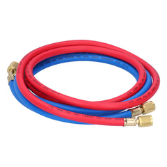 Air Conditioner Refrigerant Recharge Hose AirConditioning Refrigeration Adding Tool Accessory(Double English Standard Joint 2Pcs 1.5meters )