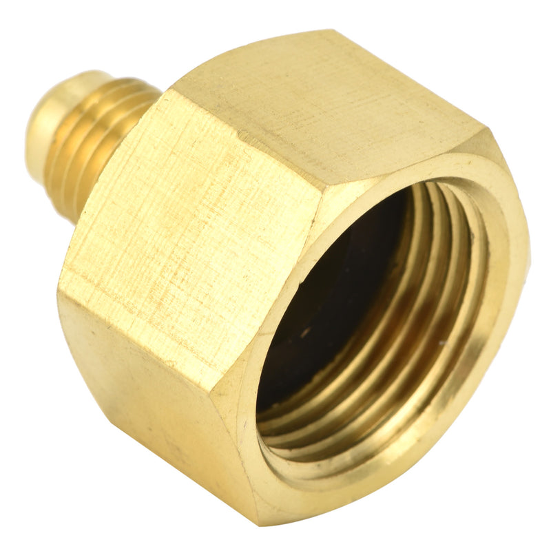 W21 to 1/4SAE Air Conditioning Refrigerant Adapter Converter Connector for R32 R134A