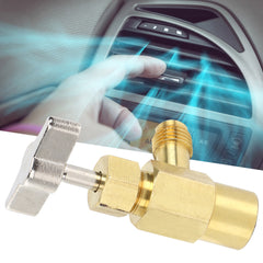 R134A Female Thread 1/2ACME Air Conditioning Refrigerant Bottle Can Opener Valve Air Conditioning Tool