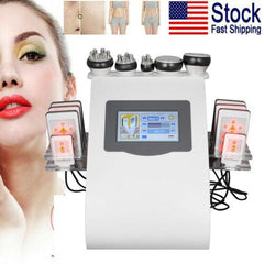 6-in-1 Slimming Machine - Cavitation Ultrasonic Vacuum Body Slimming, Cellulite Reduction, Body Shaping