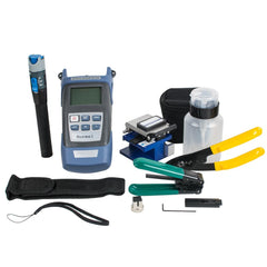 Fiber Optic FTTH Tool-6S Fiber Cleaver Optical Power Meter With Bag Kit Machine High Quality 5km Measure