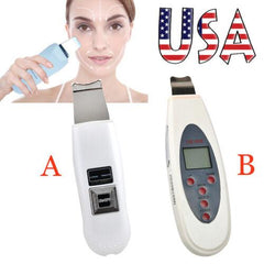 Skin Scrubber Ultrasound Facial Blackhead Remover for Deep Pore Cleaning, Peeling, and Rejuvenation