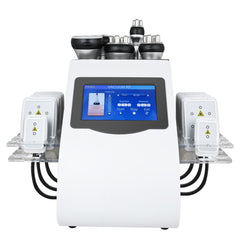Slimming Beauty Instrument - 6 in1 Radio Skin Frequency, Ultrasonic 40k Cavitation & Vacuum