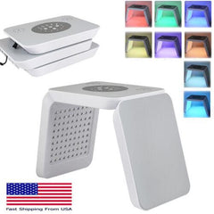 7 Colors LED Facial Mask Machine for Skin Rejuvenation & Acne Treatment - Photon PDT Light Therapy SPA Beauty Tool