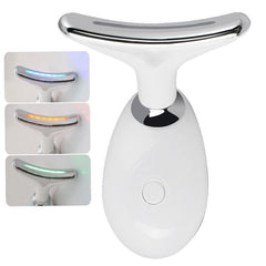 Photon Therapy Neck Massager - 3 Colors for Face Lifting Skin Tightening and Wrinkle Removal