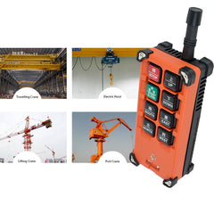 Transmitter&Receiver Hoist Crane Radio Industrial Wireless Remote Control F21E1B