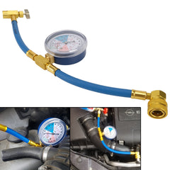 R134A Car Refrigerant Charging Pipe With Measuring Gauge Car Air Conditioner Tools