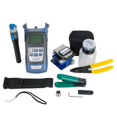 Fiber Optic FTTH Tool-6S Fiber Cleaver Optical Power Meter With Bag Kit Machine High Quality 5km Measure