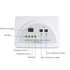 Sauna Blanket Far Infrared Thermal Body Slimming Therapy - Your Ultimate Spa Experience for Weight Loss and Body Detoxification