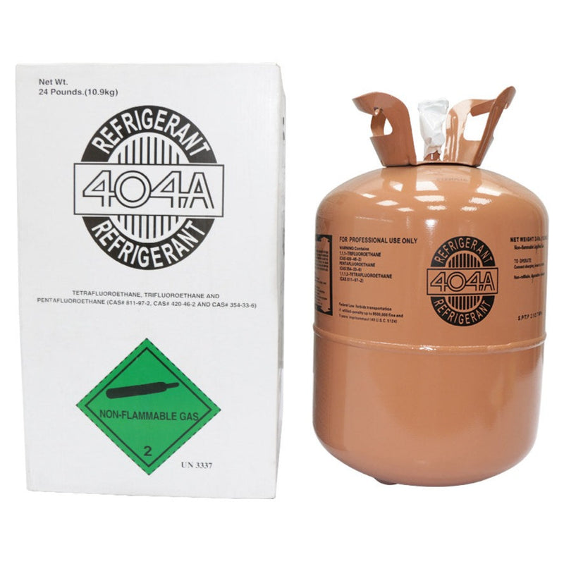 (Preorder for one month) R404A Refrigerant 24Lb Tank Cylinders for Refrigeration Equipment