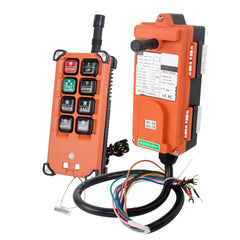Transmitter&Receiver Hoist Crane Radio Industrial Wireless Remote Control F21E1B