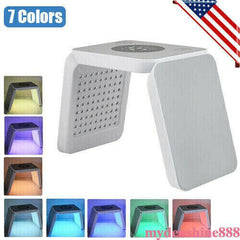 7 Colors LED Facial Mask Machine for Skin Rejuvenation & Acne Treatment - Photon PDT Light Therapy SPA Beauty Tool