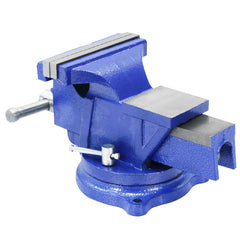 Get a Grip with our Heavy-Duty Bench Vise - Swivel Base 5", Locking & Sturdy Material for Big Striking Mesa - 360° Rotation