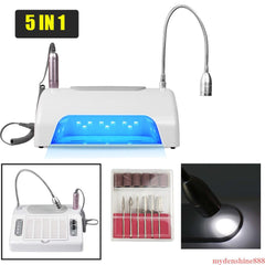 USA Nail	Dust	Collector Nail	 Salon Electric   5IN1 Nail Beauty Art	Drill	Machine