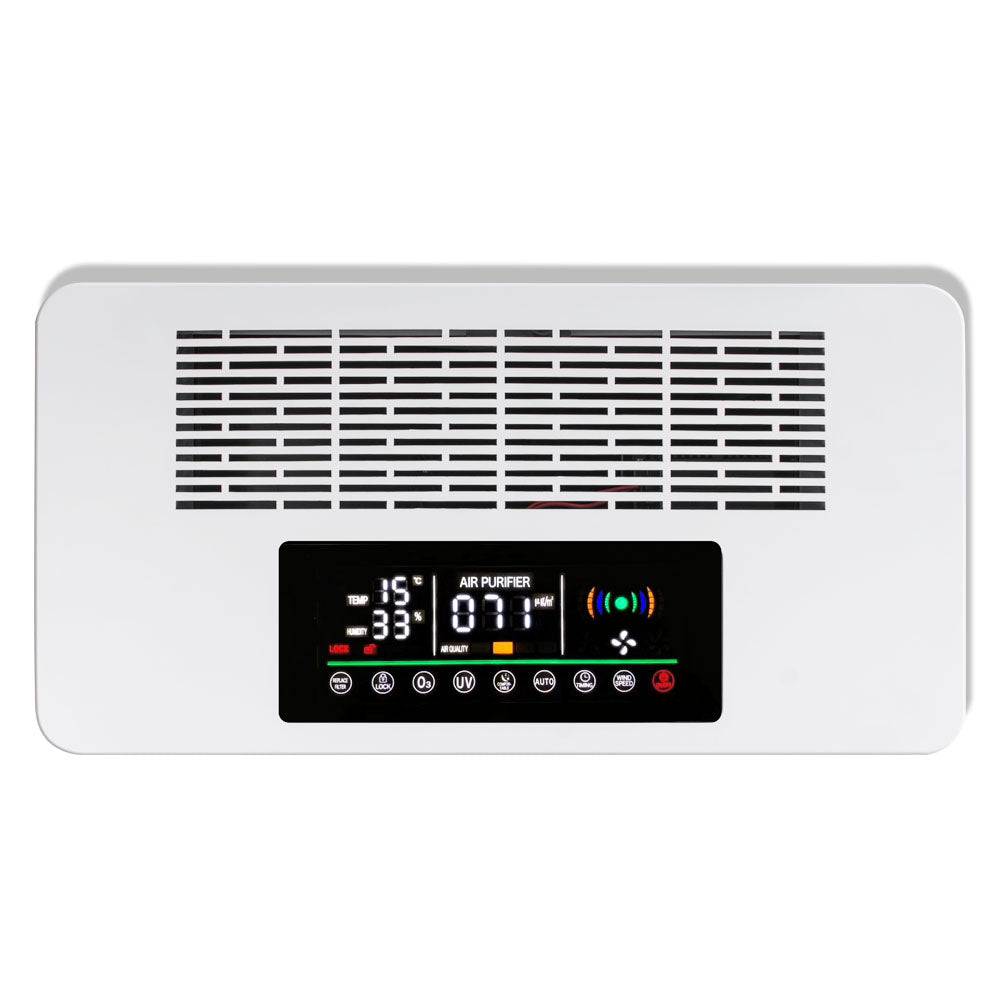 LCD Display 5 Stages Air Purifier Cleaner with Ultraviolet O3 Sterilize Function Filtration System