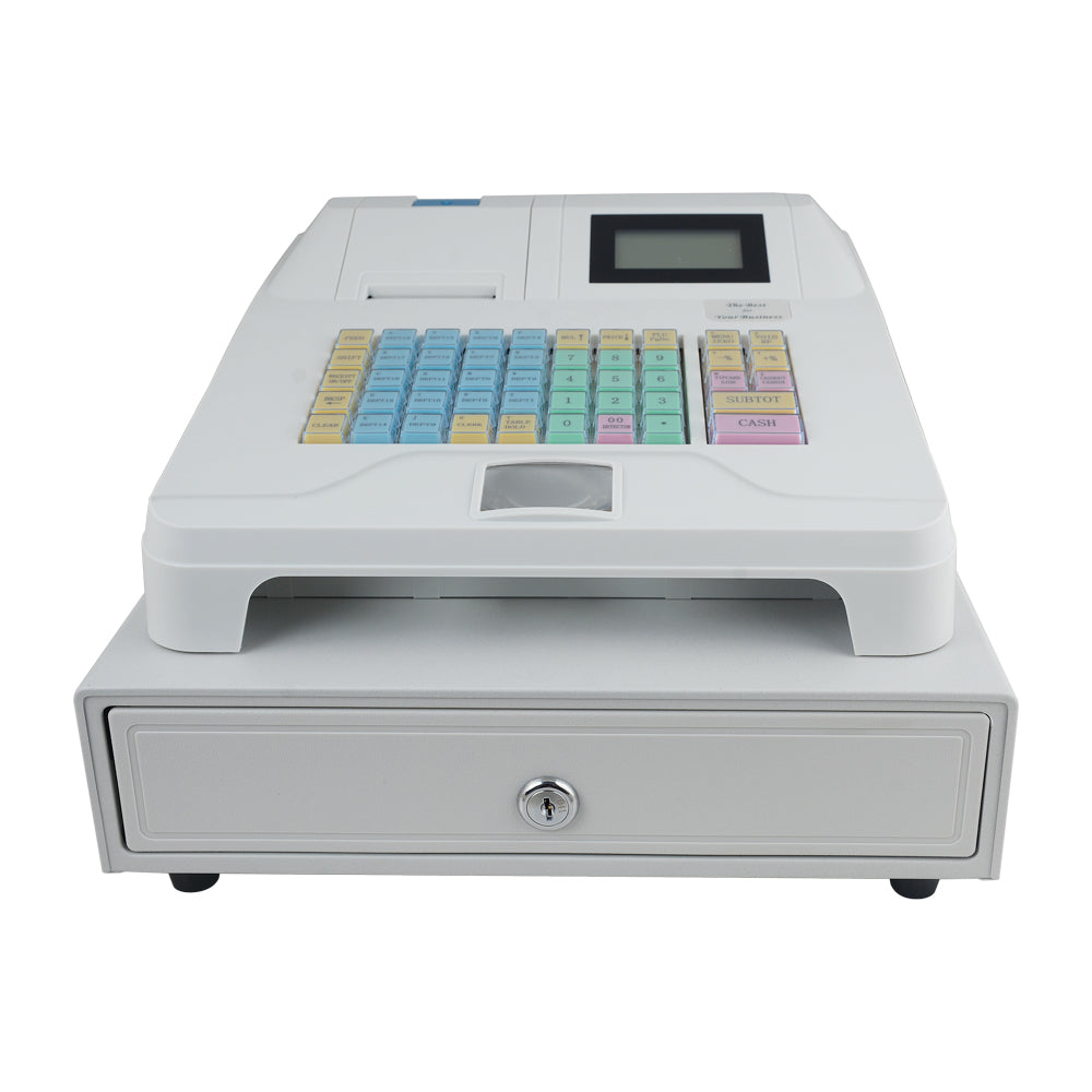48 Keys LED Display Electric Cash Register Pos System with Drawer