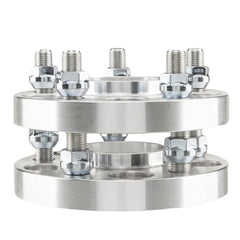 2pcs Professional Hub Centric Wheel Adapters for Audi A4 2008-2014 Mercedes-Benz 1994-2014 Maybach 2005-2012 Silver
